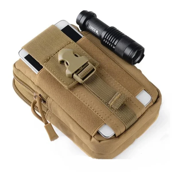 Tactical Molle Pouch Mobile Phone Case Universal Holster Hunting shooting Pack Waist Belt Bag Wallet Pouch Purse Phone Case - Image 3